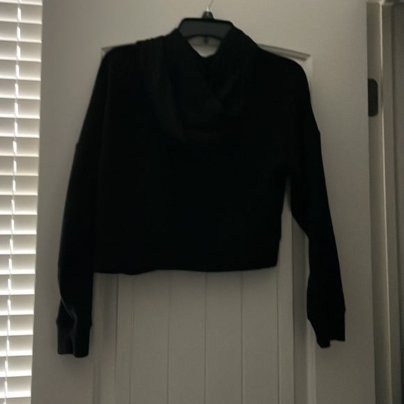 Calvin Klein Jeans Black and silver hooded sweatshirt. Size S - Picture 2 of 5